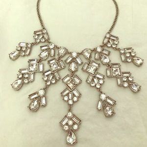 Large rhinestone necklace